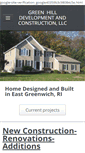 Mobile Screenshot of greenhilldevelopment.net